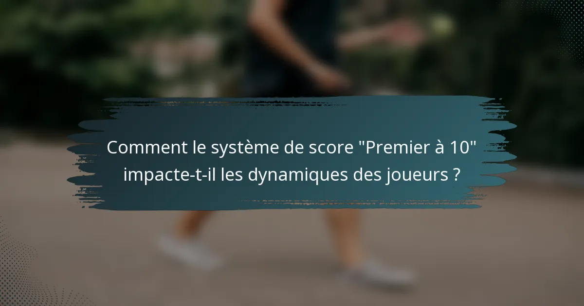 Comment le système de score 